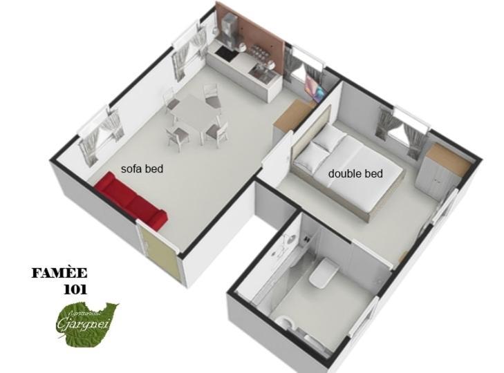 Agriturismo Cjargnei Povoletto Værelse billede